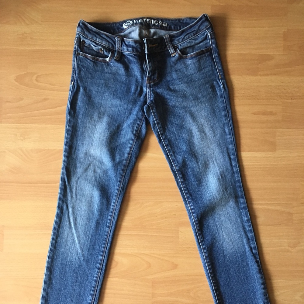 Lowrise skinny jeans size 1 short Pacsun